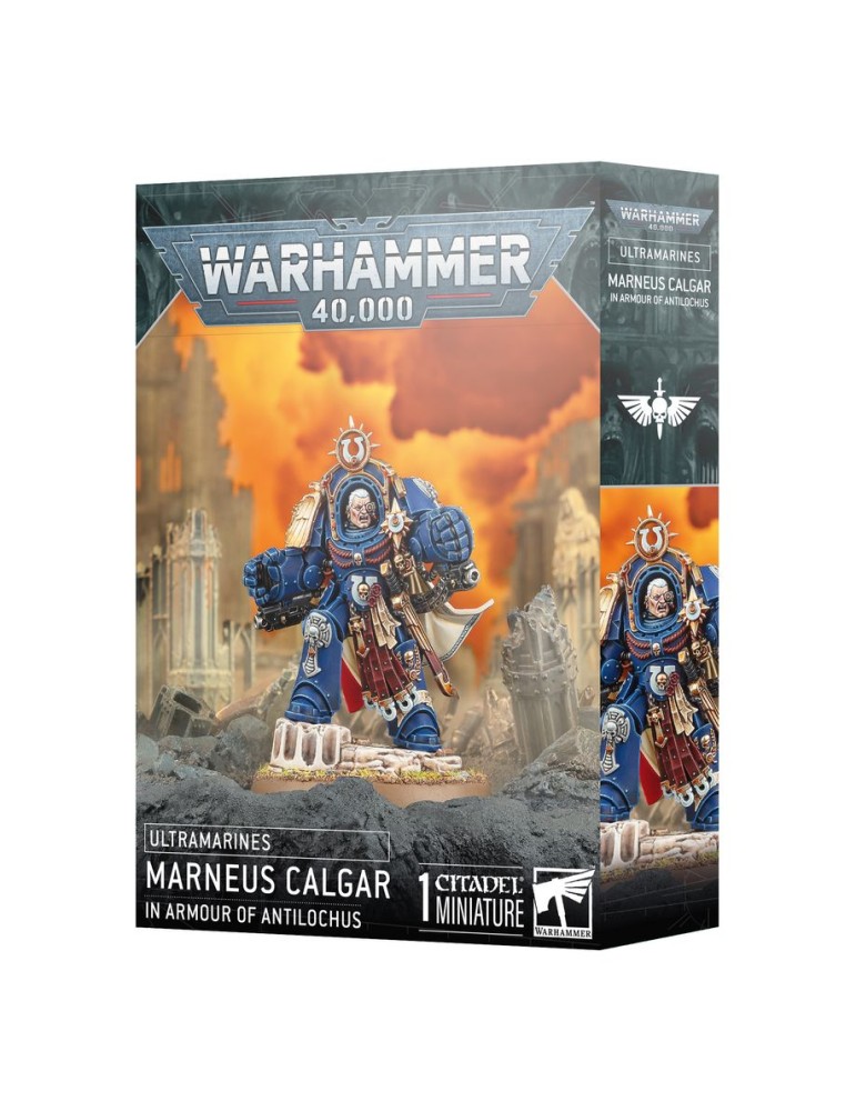 Marneus Calgar con Armadura de Antilochus