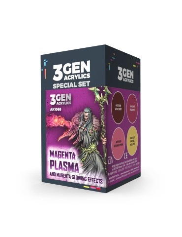 Set Magenta Plasma & Glow Effects