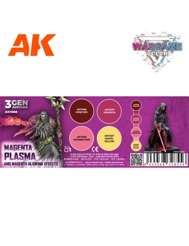 Set Magenta Plasma & Glow Effects