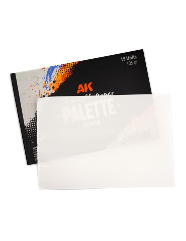 Tear-off paper palette