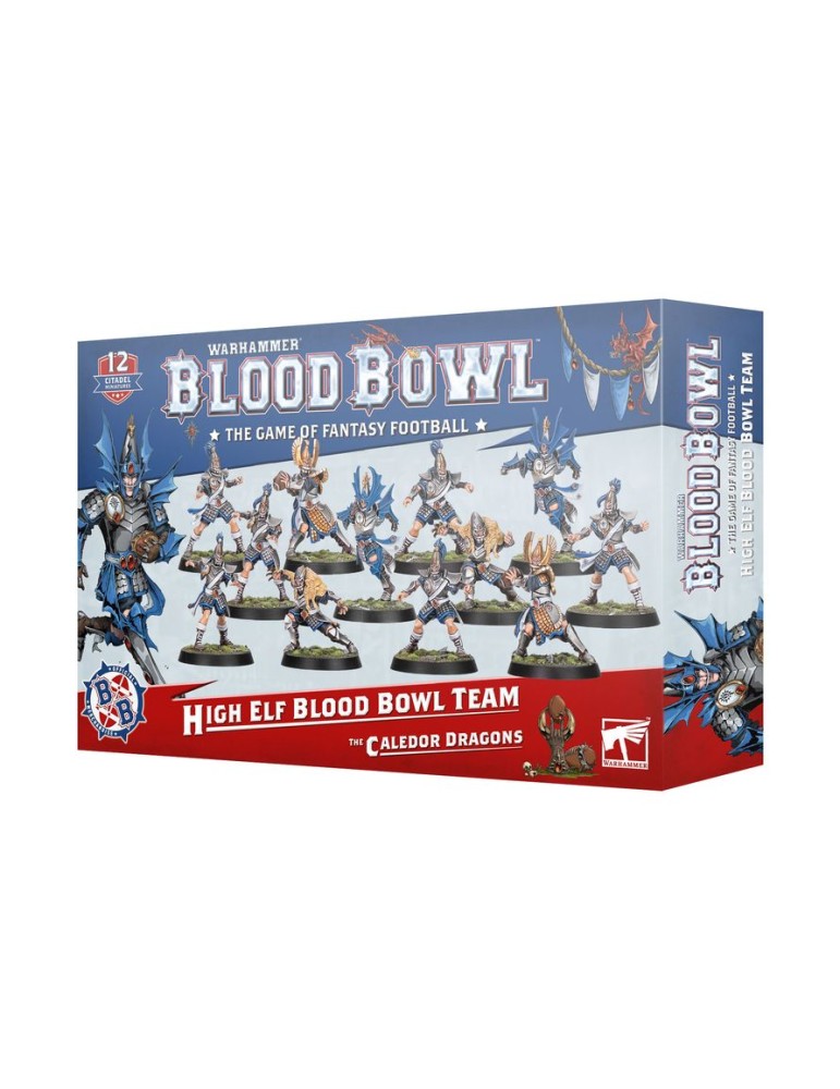 Equipo High Elf de Blood Bowl: The Caledor Dragons