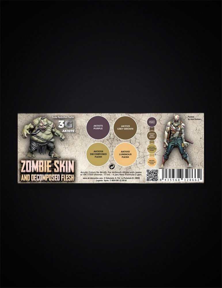 Set zombie skin