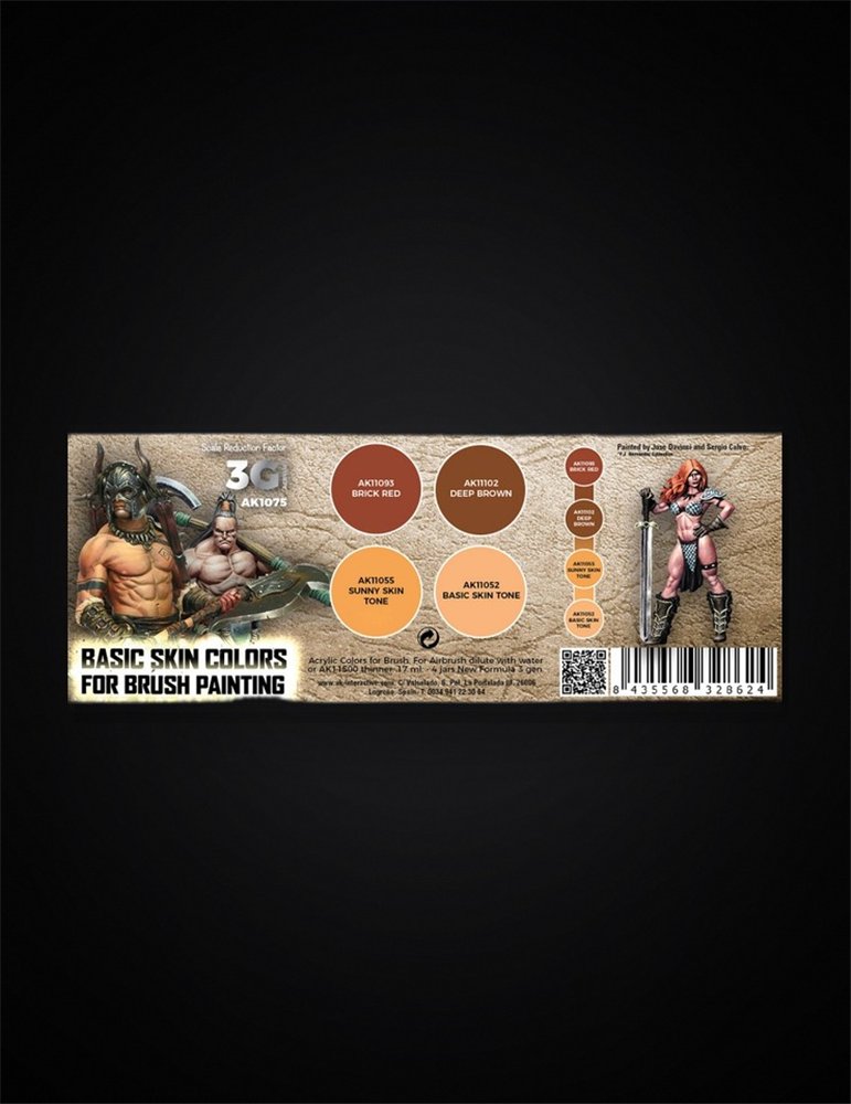 Set Basic Skin Colors