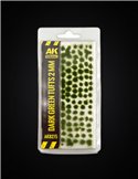 Dark Green Tufts 2mm