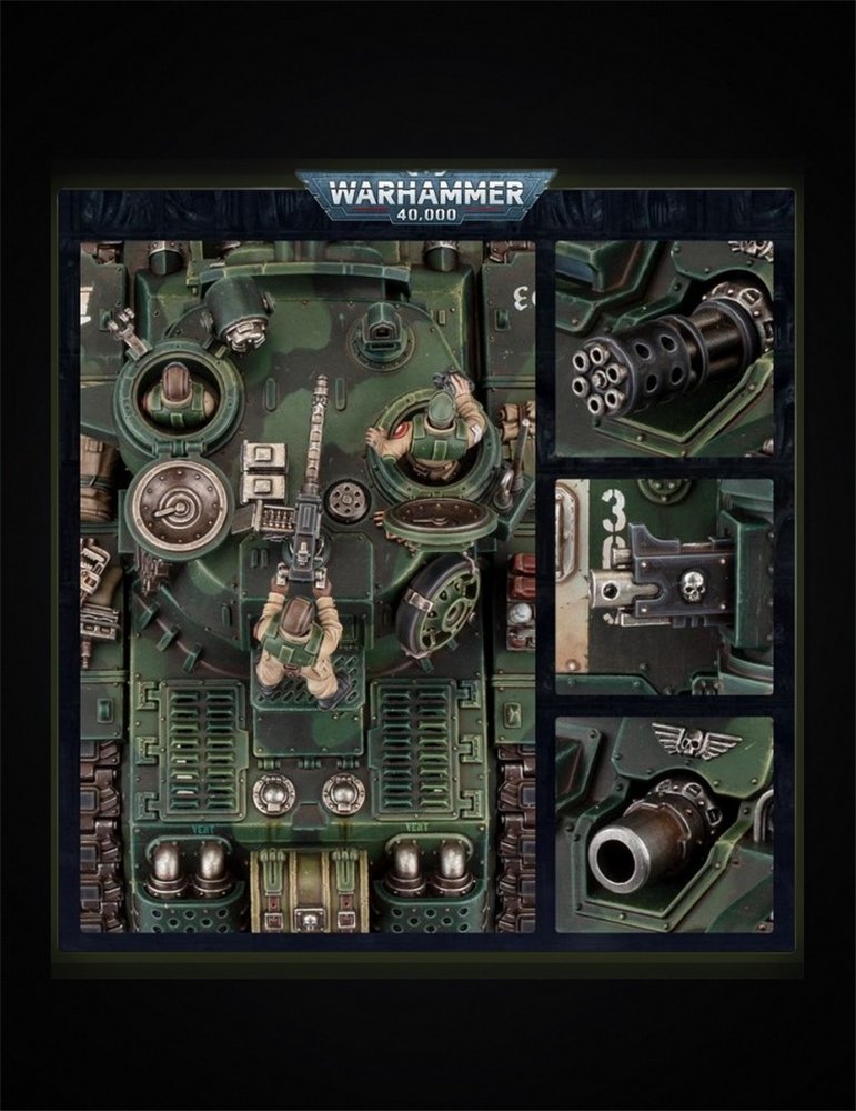 Astra militarum: Tanque de batalla Rogal Dorn