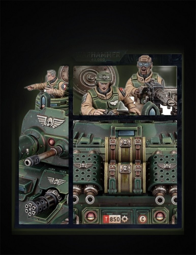 Astra militarum: Tanque de batalla Rogal Dorn