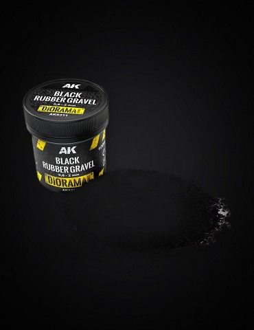 Grava de goma negra 0,8-2 mm