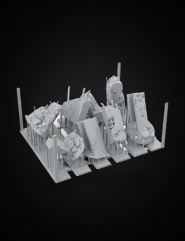 Set Concrete Ruins de AK Basing Bits