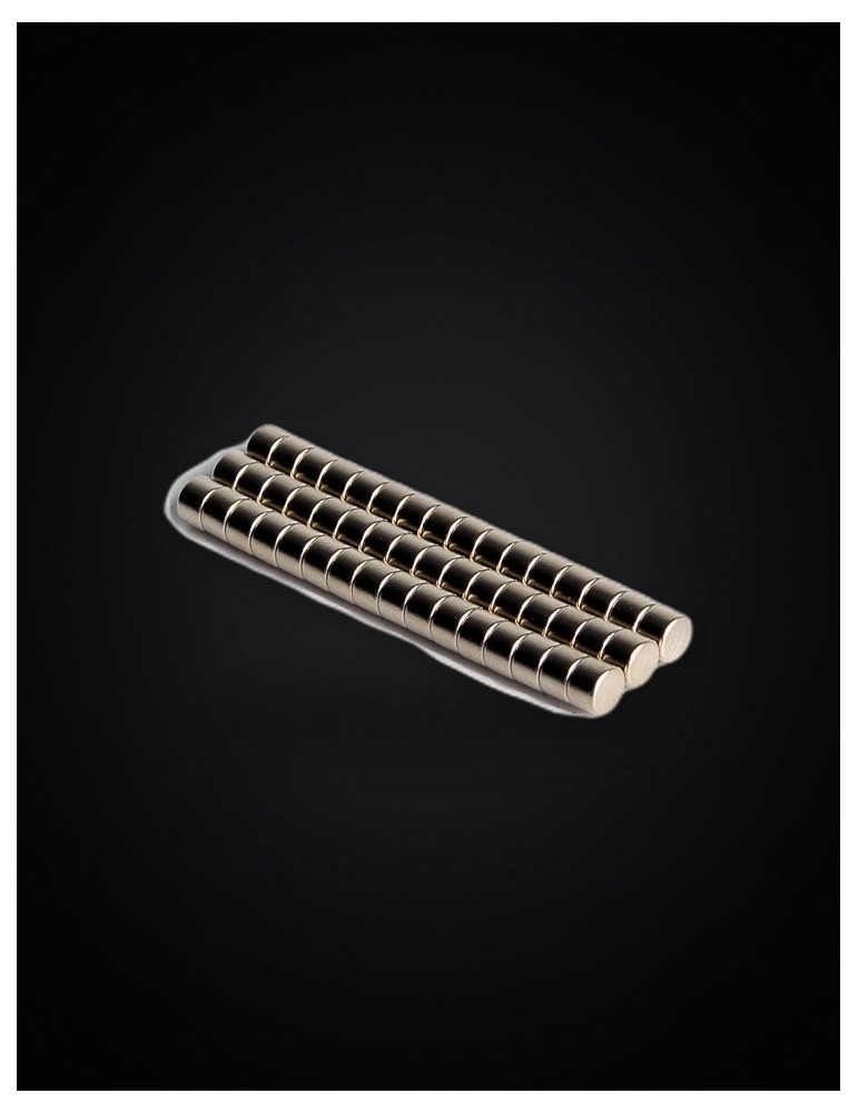 Imanes de neodimio ø3mm 3x2mm 50ud