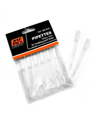 Pipetas pequeñas 12ud