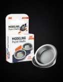 Set de 12 pocillos metálicos