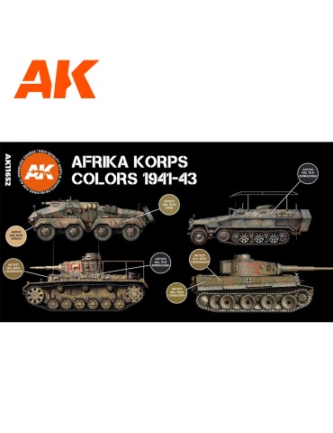 Set Colores Afrika Korps 1941-43 3GEN