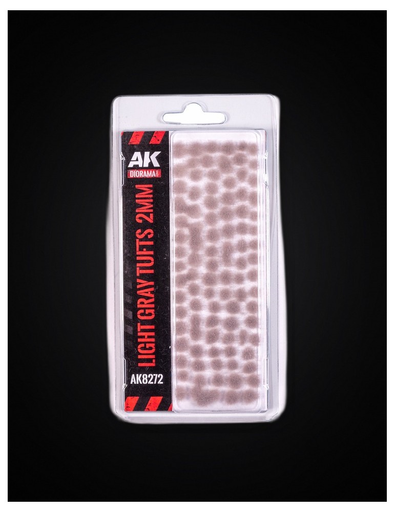 Light gray Fantasy Tufts 2mm