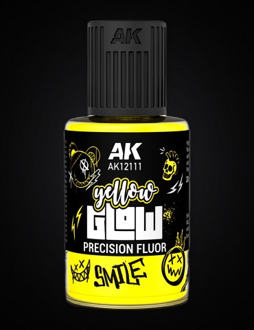 Amarillo Glow Flúor de Precisión de 30 ml