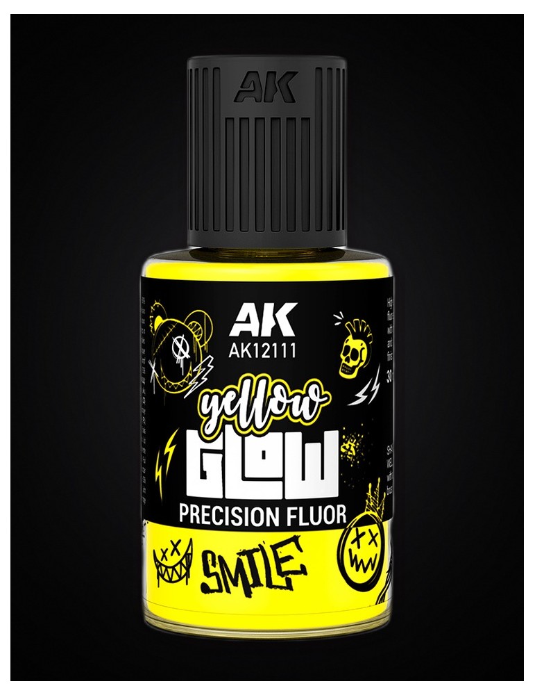 Amarillo Glow Flúor de Precisión de 30 ml
