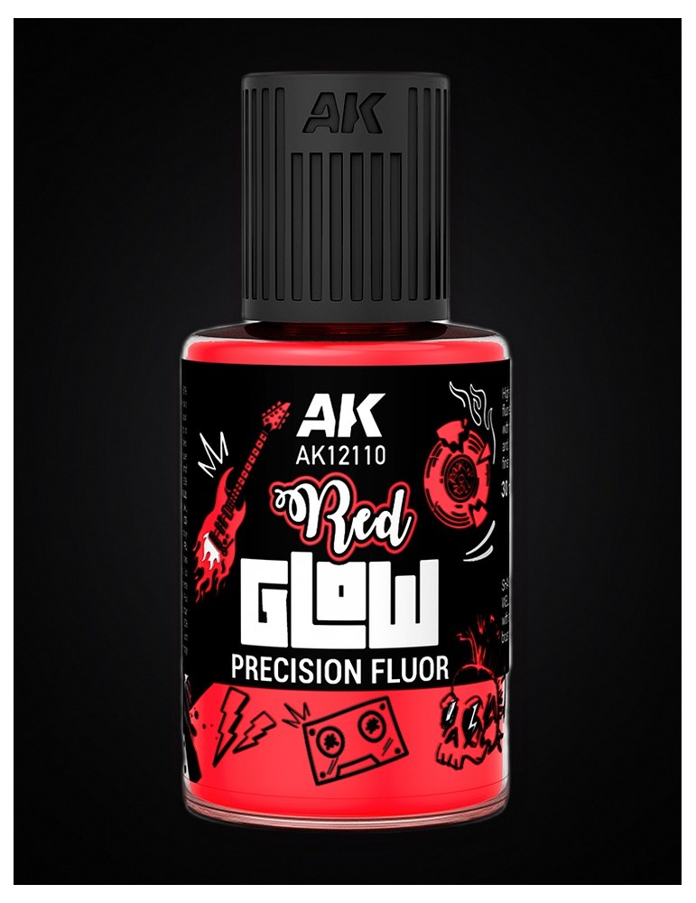 Rojo Glow Flúor de Precisión de 30 ml