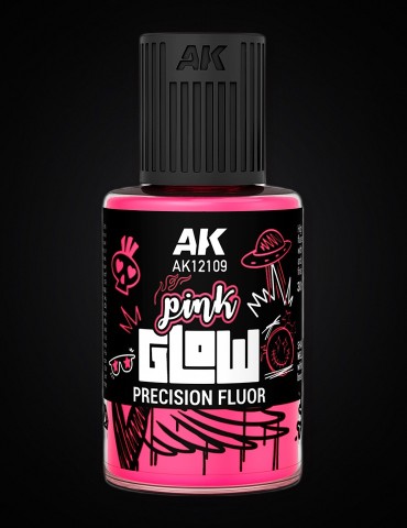 Glow Rosa Flúor de Precisión de 30 ml