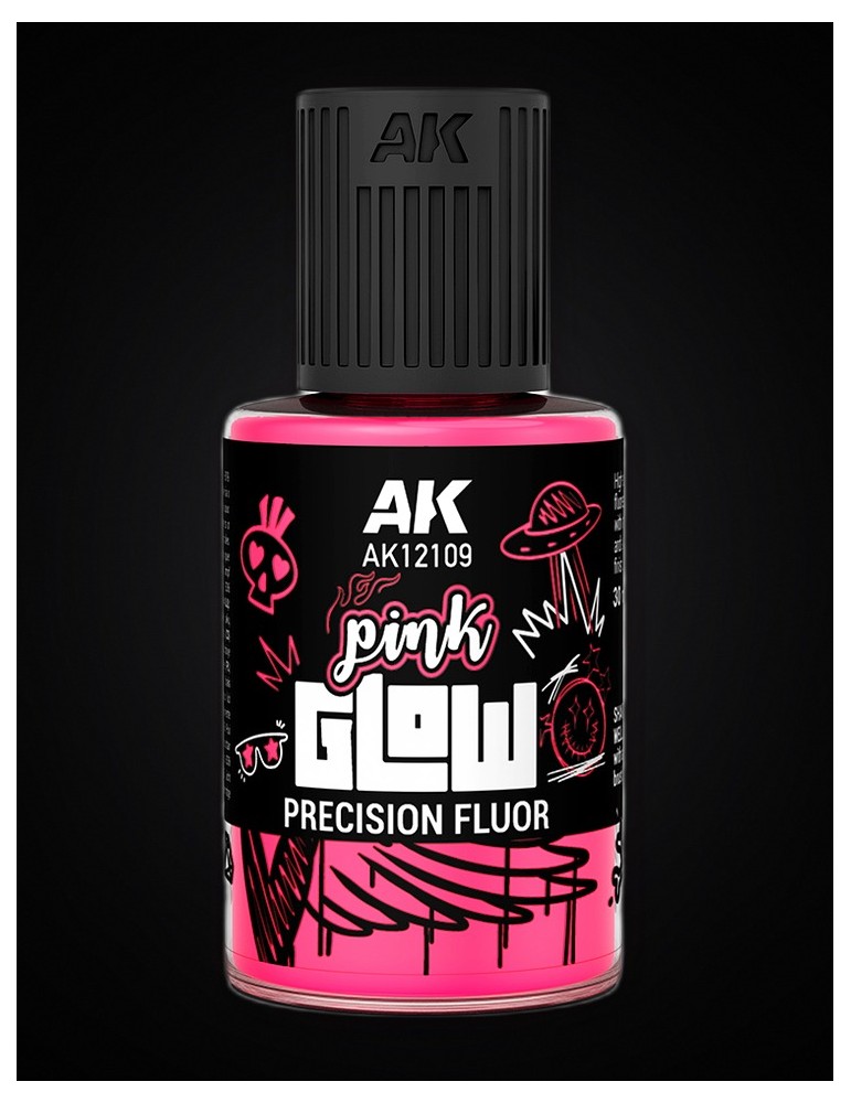 Glow Rosa Flúor de Precisión de 30 ml