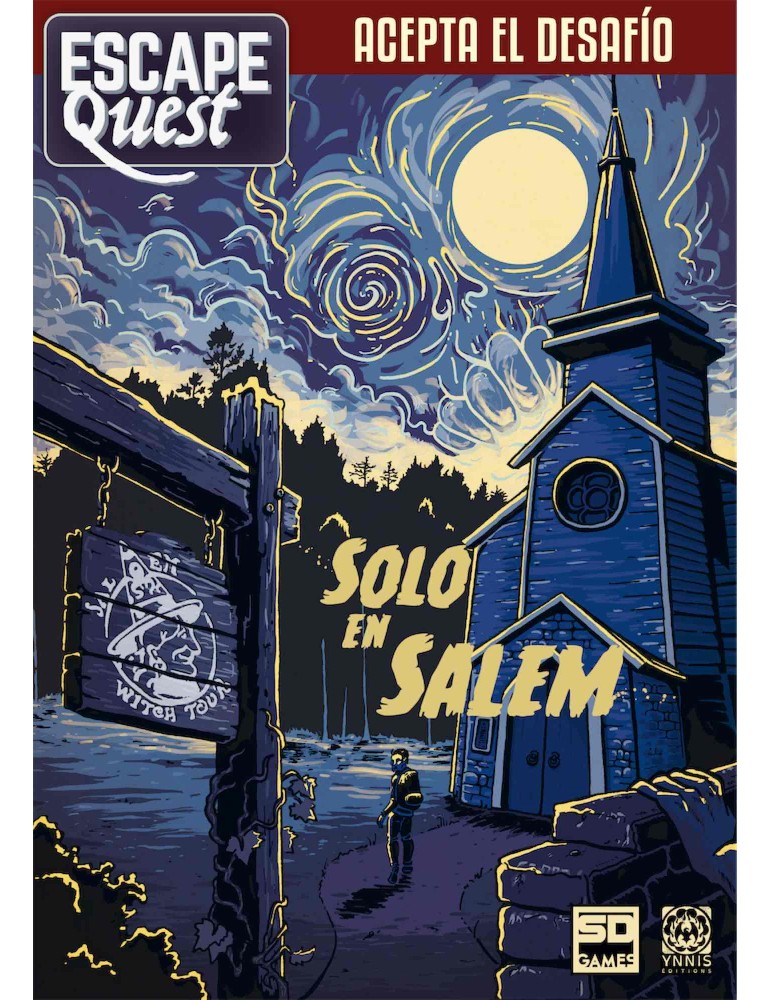 ESCAPE QUEST 3: SOLO EN SALEM FORMATO LIBRO