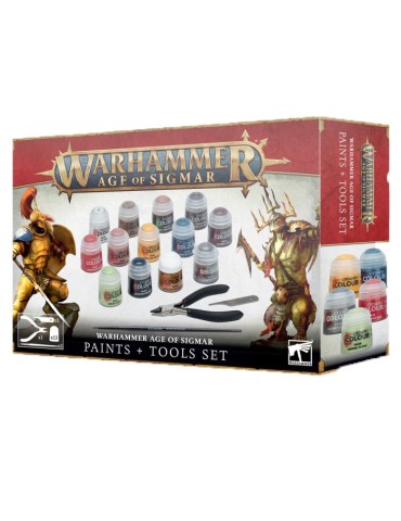 Age of Sigmar: Pinturas + Set herramientas
